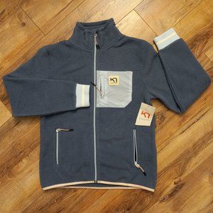 Kari Traa Rothe Midlayer Fleece Jacket Sail Size Small NWT 622569